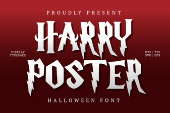Harry Poster Regular Font Font