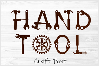 Hand Tool Font: Craft-Inspired Typography for Designers