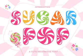 Sweet and Playful Typography for Creative Projects