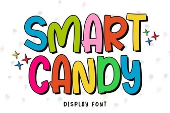 Smart Candy Font: Fun Creative Typography for Modern Designs