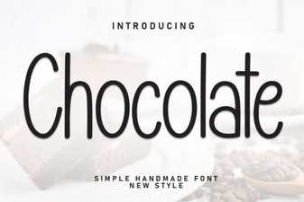 Chocolate Font Free Download - Elegant Script Font
